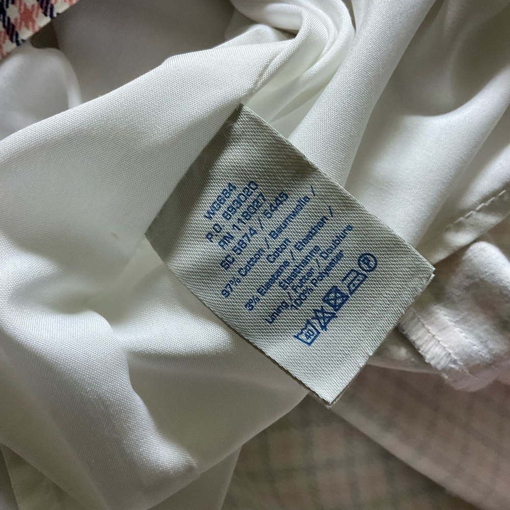 BODEN Pencil Straight Skirt Blue Pink 12L - Picture 3 of 4